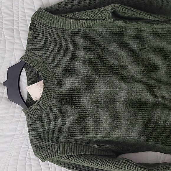 Women's Ribbed Knit Turtleneck Bodycon Stretch Long Sleeve Tube Sweater Dress - Picture 6 of 11